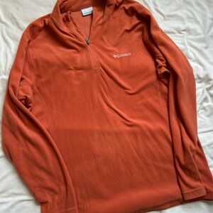 Columbia Men's Burnt Orange Zip-Up